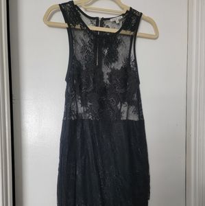 Lace Embroidered Party Dress